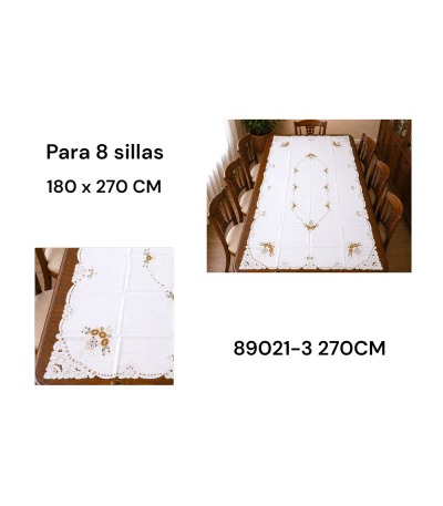 TOALHA MESA 89021-3 180X270CM xE-47