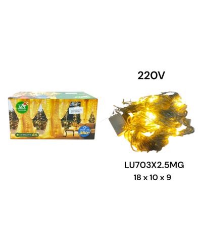 PISCA LED CORTINA 196L 220V LU703X2.5MG