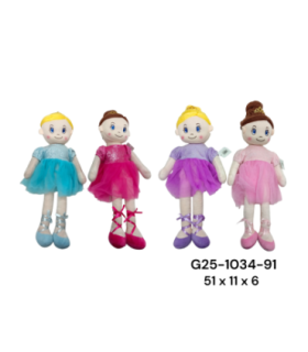 PELUCHE BAILARINA G25-1034-91