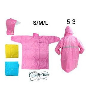 CAPA CHUVA S/M/L 5-3 U01 xA-18