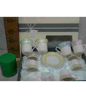 JOGO XICARA PORCELANA 1815X