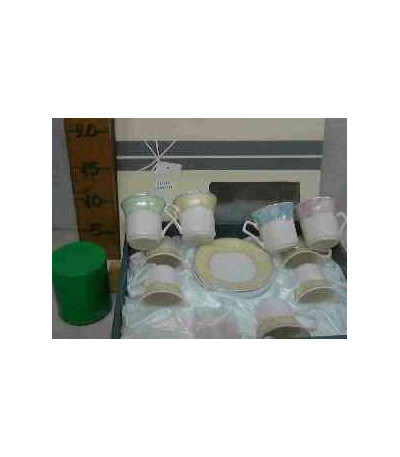 JOGO XICARA PORCELANA 1815X