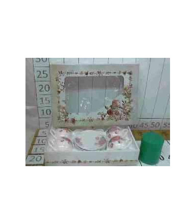 JOGO XICARA PORCELANA G1819