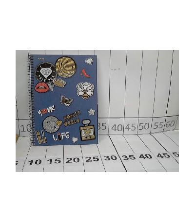 CADERNO SMILEY 96F 119532