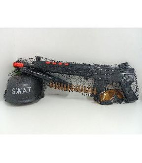 PISTOLA POLICIA C/CASCO 88573