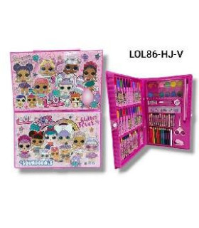 ESTOJO 86PC BONECA LOL86-HJ