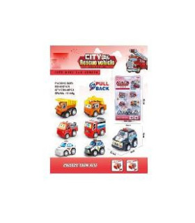 AUTO FRICCAO 7PCS BOMBERO 977-22C U05 xD-15