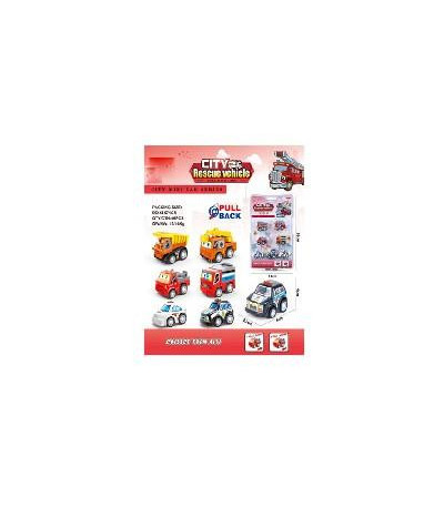 PROMO AUTO FRIC. 7PCS BOMBERO 977-22C U05 xE-17