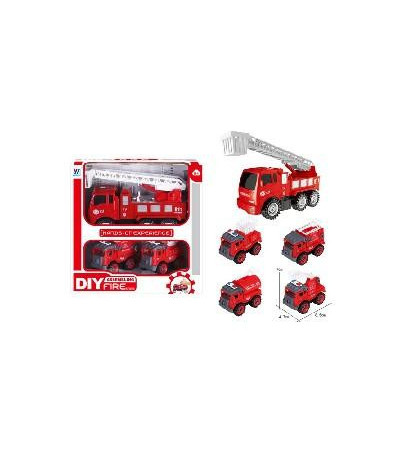 PROMO AUTO BOMBERO DIY YH559-70B