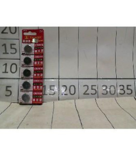 PILHA 3V C/5PC CR2016