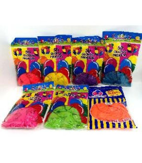 GLOBO COR NEON  50PCS J22084 xD-45