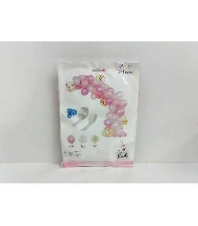 GLOBO KIT ROSA 100PCS XGS002