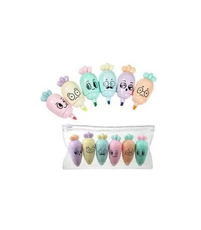 MINI PINCEL COLORIDO 6PC Q-181