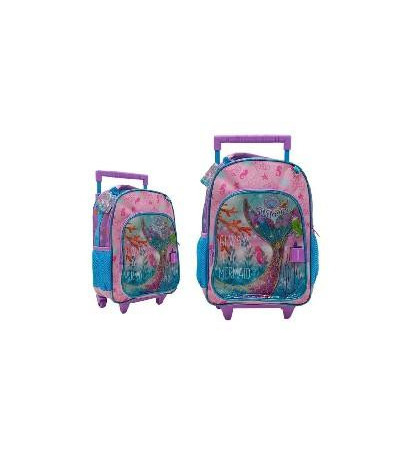 MOCHILA MERMAID C/RODA SR-2509