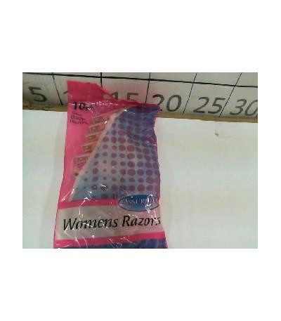 PRESTO BARBA C/10 UNID ROSA 117893