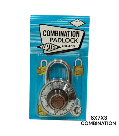 CADEADO C/SEGREDO (A5-3) COMBINATION