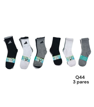 MEIA ADULTO 3PAR Q44
