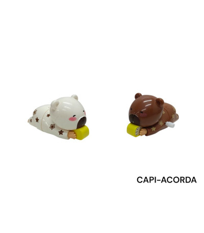 CAPIVARA Q GATINHA A CORDA (J696-4)