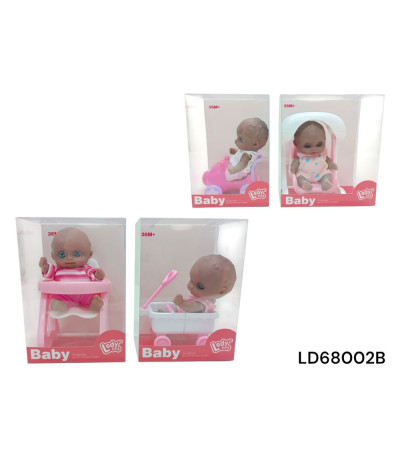 PROMO BONECA BABY 1PC LD68002B U05