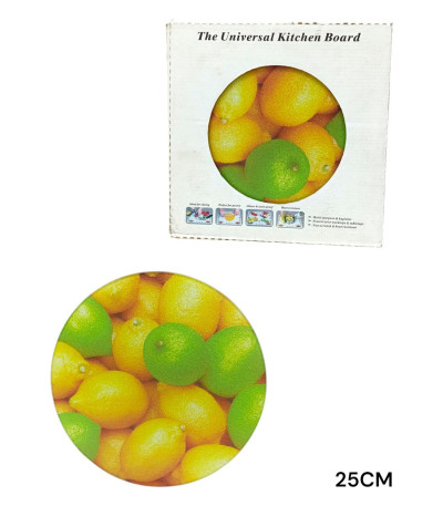 TABUA VIDRO 25CM xA-10