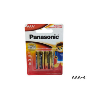 PILA ALKALINA PALITO 4PZ AAA-4