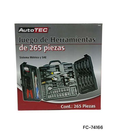 PROMO FERRAMENTO 256PC FC-74166 xE-23