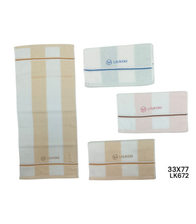 TOALLA P/ROSTRO 33x77 LK672 U01 xD-24