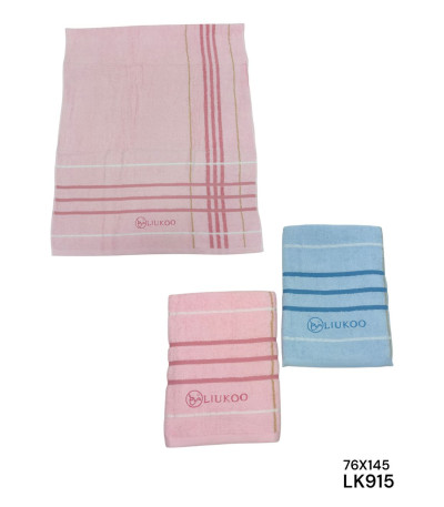 TOALLA P/BANO 76x145 LK915 U02 xE-38
