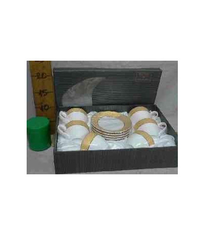 JOGO XICARA 12PCS ETIQ 1808X