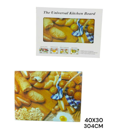 TABUA VIDRO 30X40CM 304CM xA-11