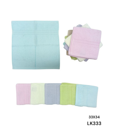 TOALLA P/ROSTRO 33x33 LK333