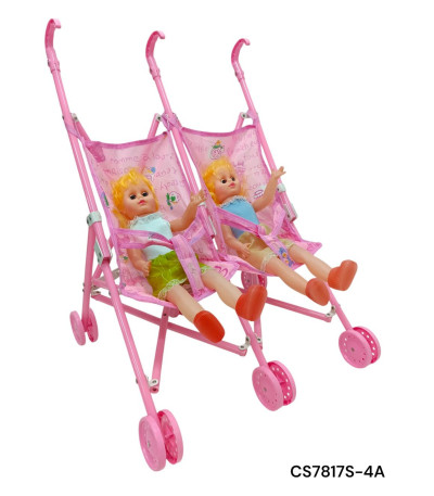 PROMO CARRINHO C/BONECA CS7817S-4A xD-4
