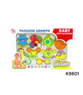 PROMO CHOCALHO 9PCS K9801