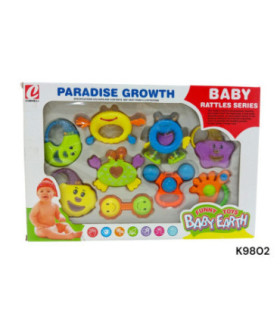 PROMO CHOCALHO 9PCS K9802