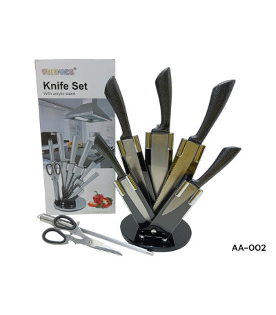 KIT FACA 7PCS AA-002 xE-37