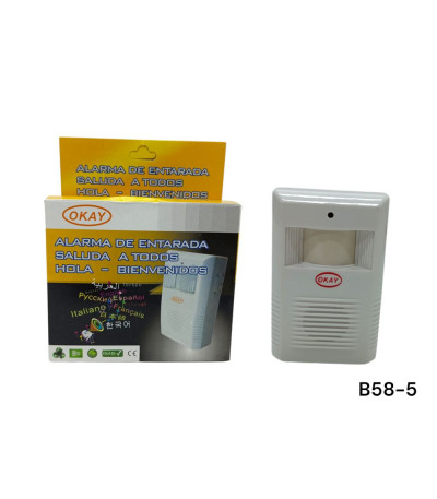 SENSOR C/SOM/FALA PORTUGUES B58-5 U02