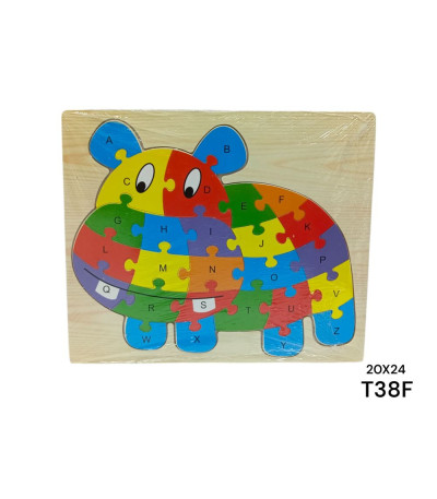 QUEBRA CABEZA HIPOPOTAMO T38F