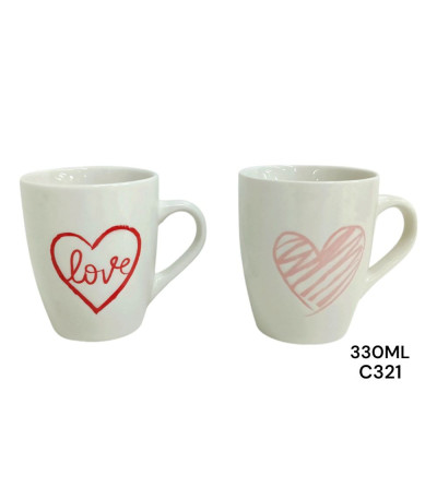 COPO PORCELANA 330ML C321  xA-20