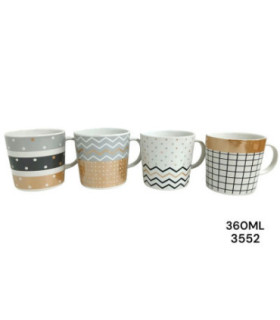 COPO PORCELANA 360ML 3552 U04