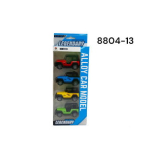 AUTO COLECAO METAL 4PCS 8804-13