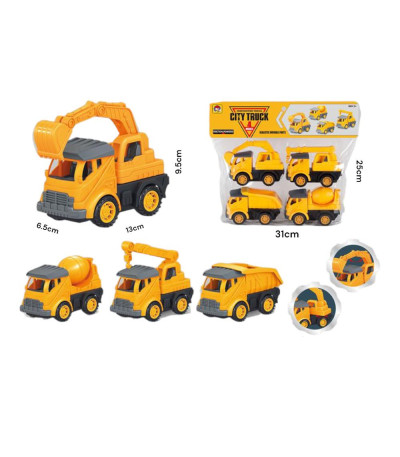 AUTO COLECAO 4PCS JJX-113  xD-8