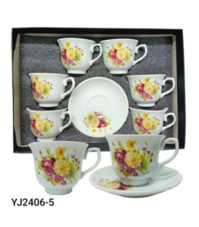 JOGO XICARA YJ2406-5  xA-12