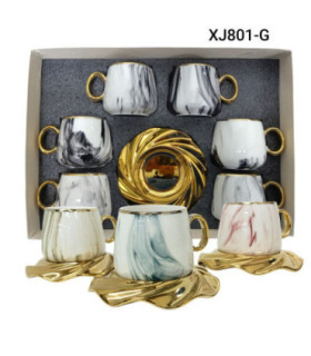 JOGO XICARA XJ801-G