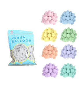 GLOBO PASTEL 100PCS 10INCH 2243-57 xD-44