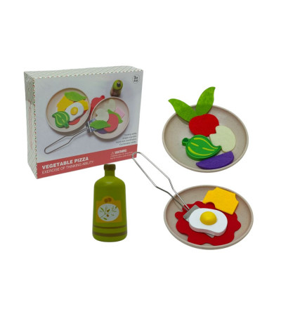 KIT COMIDA MADERA TM535