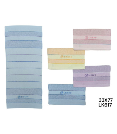 TOALLA P/ROSTRO 33x77 LK617 U01 xD-40