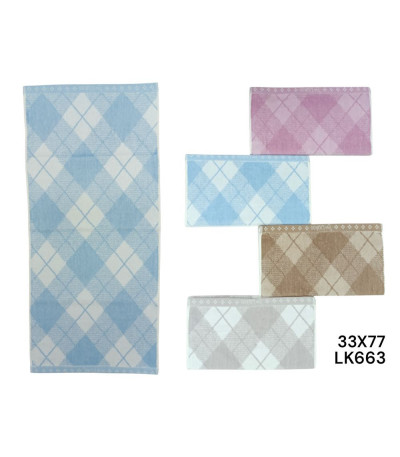 TOALLA P/ROSTRO 33x77 LK663 U01 xD-40