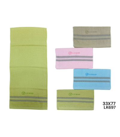 TOALLA P/ROSTRO 33x77 LK697 U01 xD-24