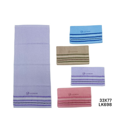 TOALLA P/ROSTRO 33x77 LK698 U01 xD-32