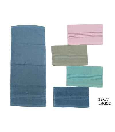 TOALLA P/ROSTRO 33x77 LK652 U01 xD-32